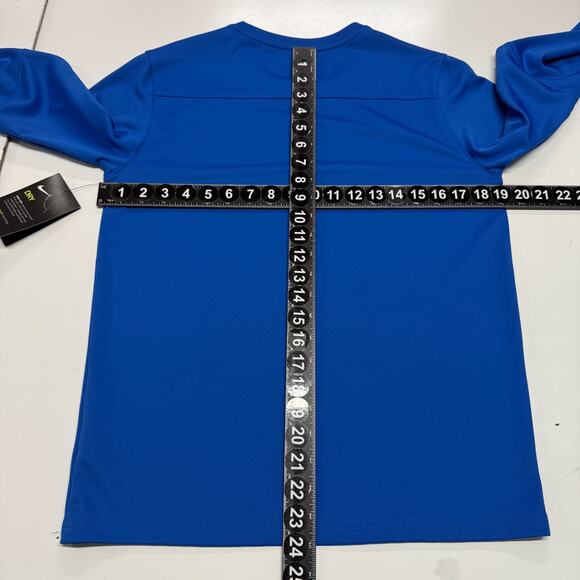 Nike Shirt Youth Unisex XL Blue Dri Fit Park VII Training Long Sleeve Top NWT - Picture 3 of 12